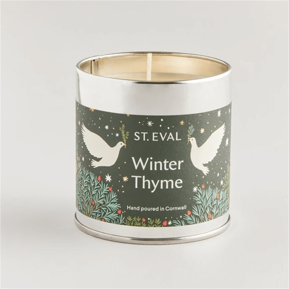 St Eval Winter Thyme Scented Candle Tin